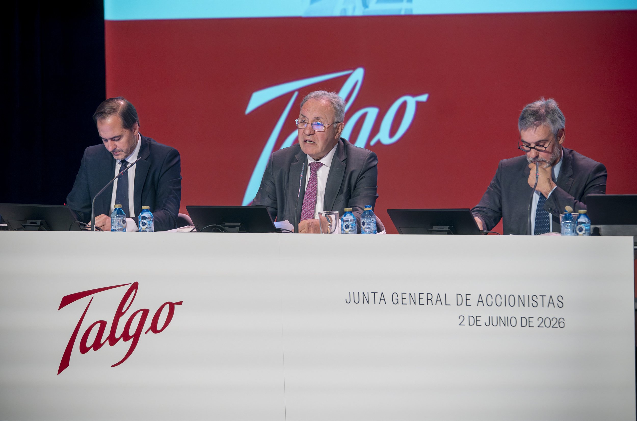 José Antonio Jainaga ha presidido la Junta General Ordinaria de Accionistas de Talgo, pero sin dar respuesta a las intervenciones de los accionistas