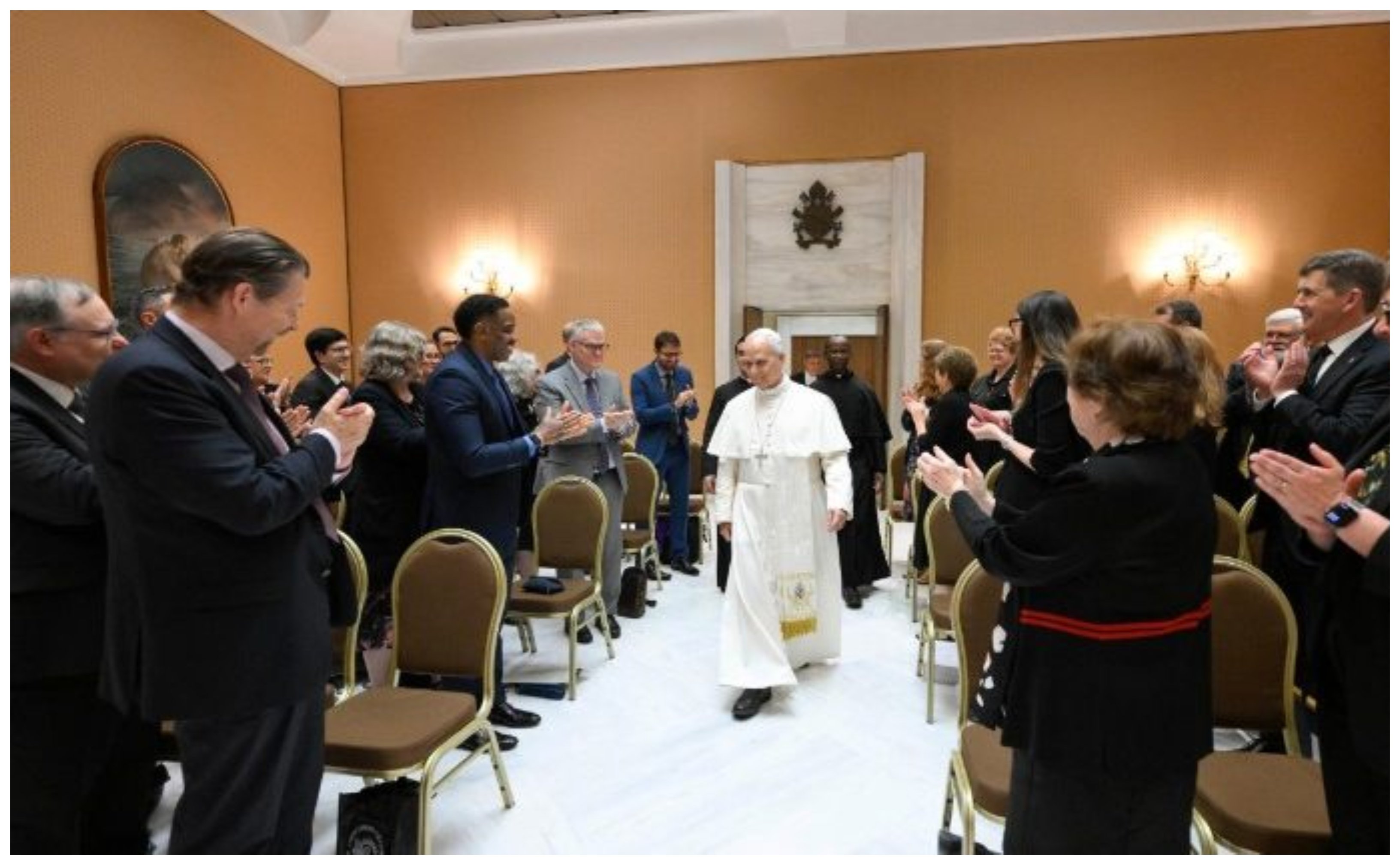El Papa recibe a la Asociación de Colegios y Universidades Católicas / Foto: Vatican Media