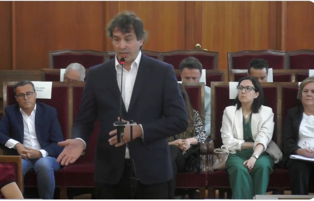David Sánchez, durante su declaración