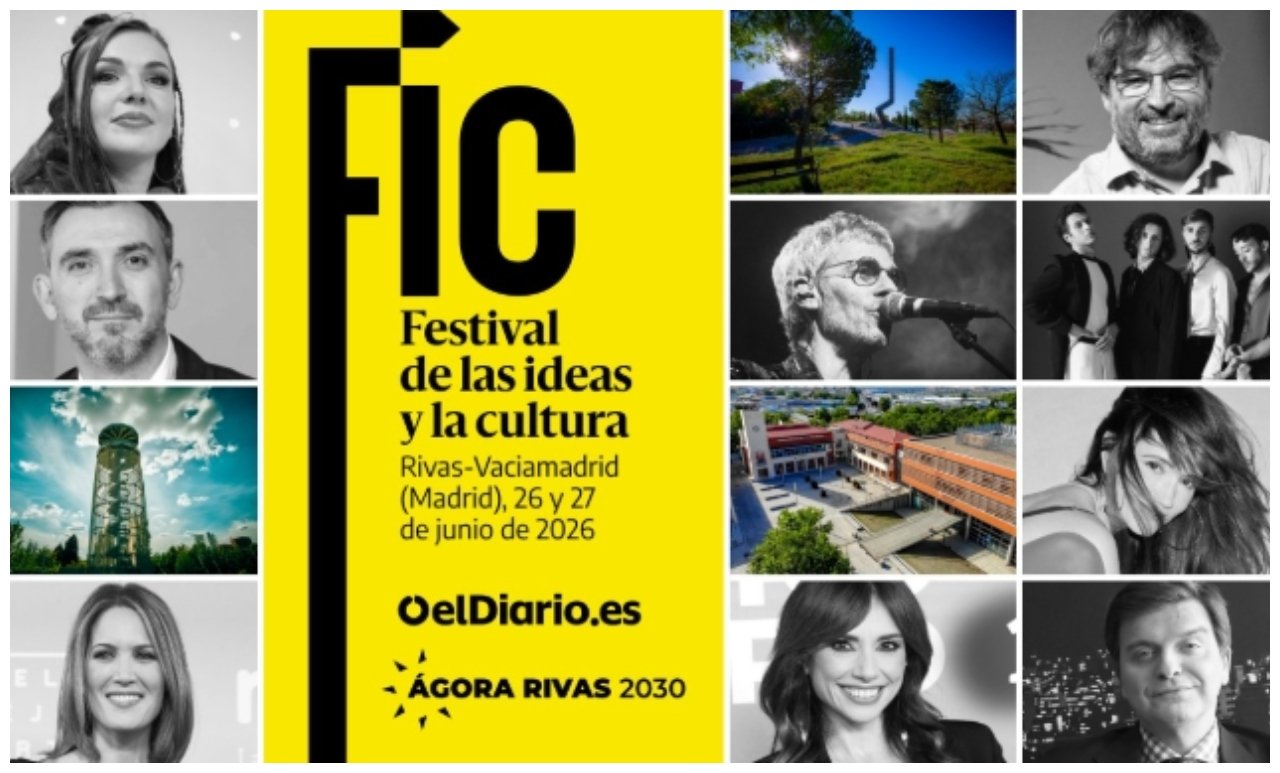 Rivas Vaciamadrid.  Festival de las Ideas y la Cultura... progres: con Ignacio Escolar, Silvia Intxaurrondo, Jordi Évole, Bob Pop o Inés Hernand... Esto promete
