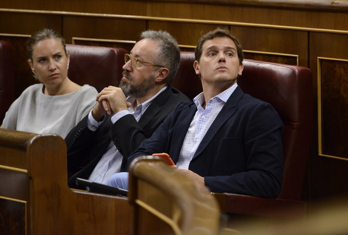 Ciudadanos, partido que lidera Albert Rivera, tumba los planes del de Pablo Casado Ciudadanos, partido que lidera Albert Rivera, tumba los planes del de Pablo Casado