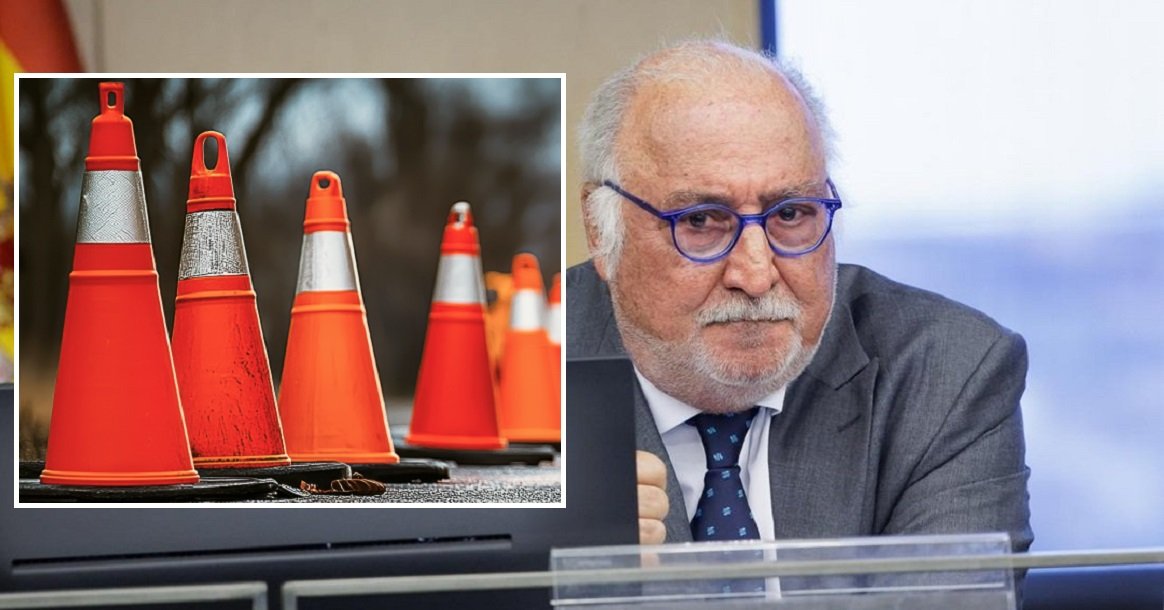 Tras el desastre de la baliza V16, ahora Pere Navarro lanza los conos conectados