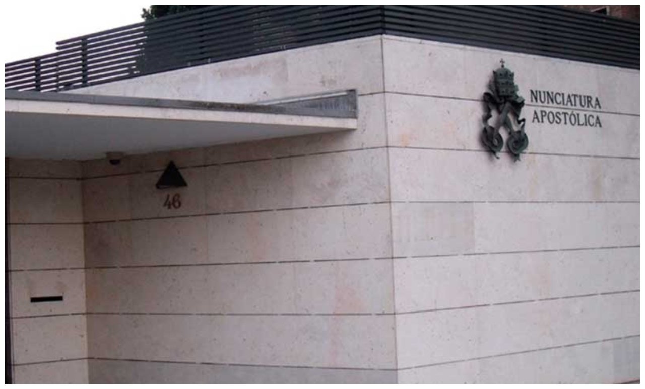 Nunciatura apostólica, en Madrid