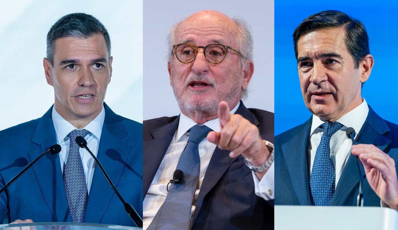 Pedro Sánchez quiere controlar Repsol, empresa que preside Antonio Brufau, y el BBVA, que preside Carlos Torres / Fotos: Pablo Moreno