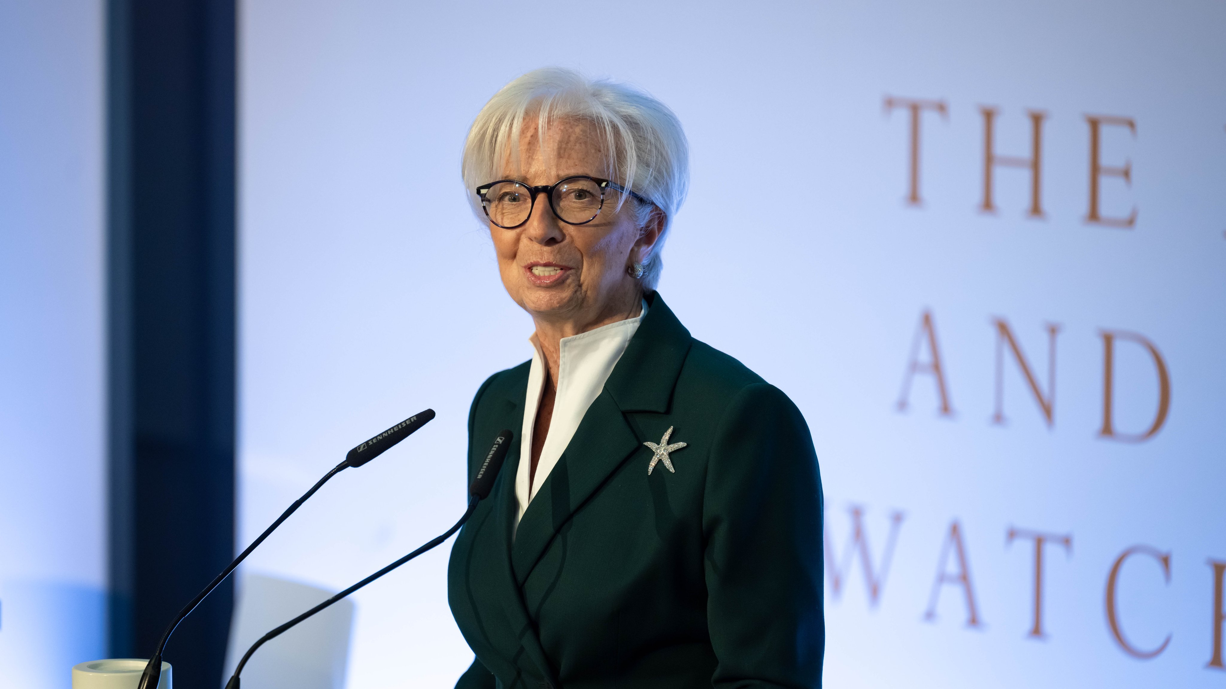 Christine Lagarde, presidenta del Banco Central Europeo