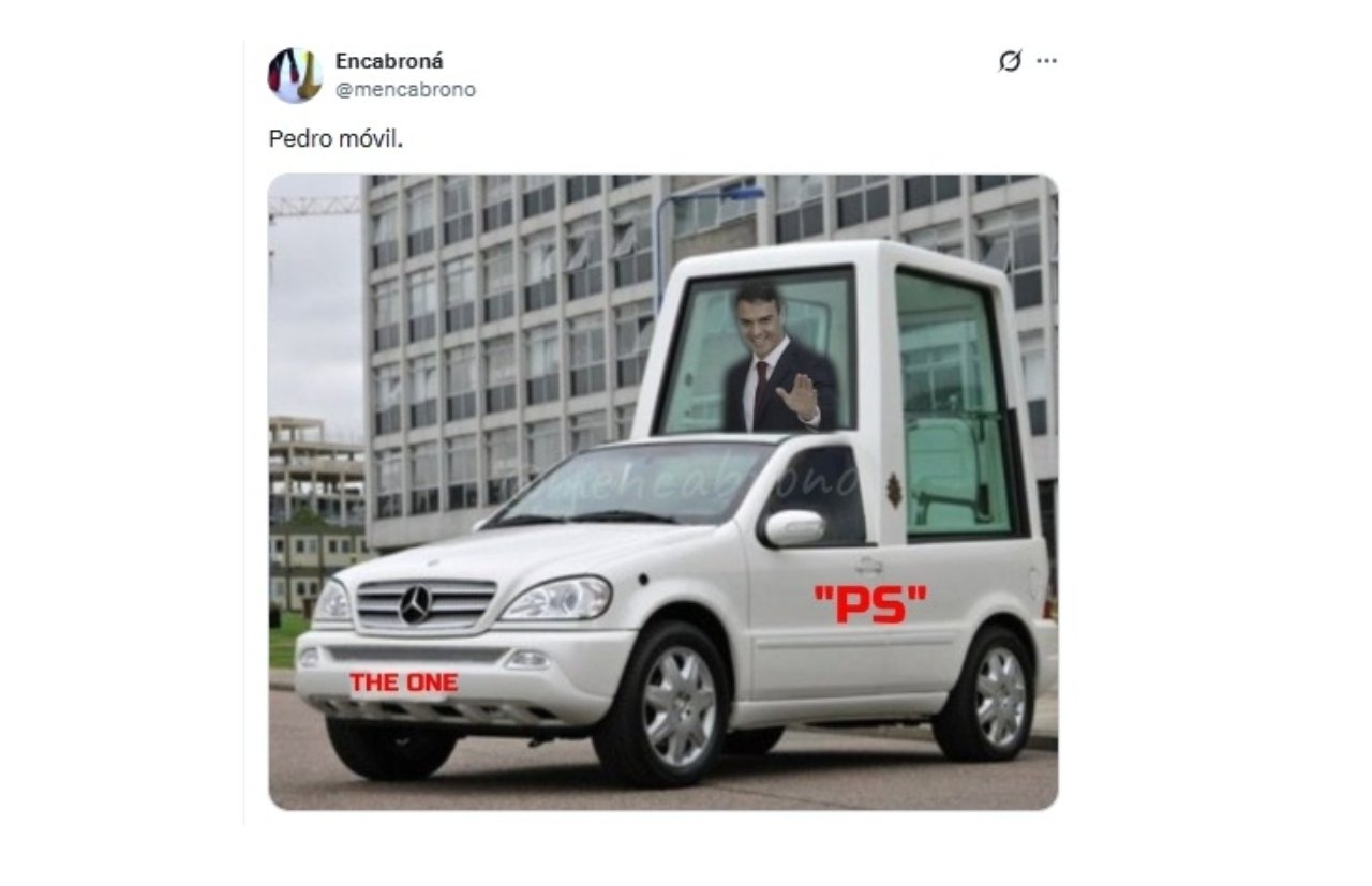 El 'Pedromóvil' El 'Pedromóvil'