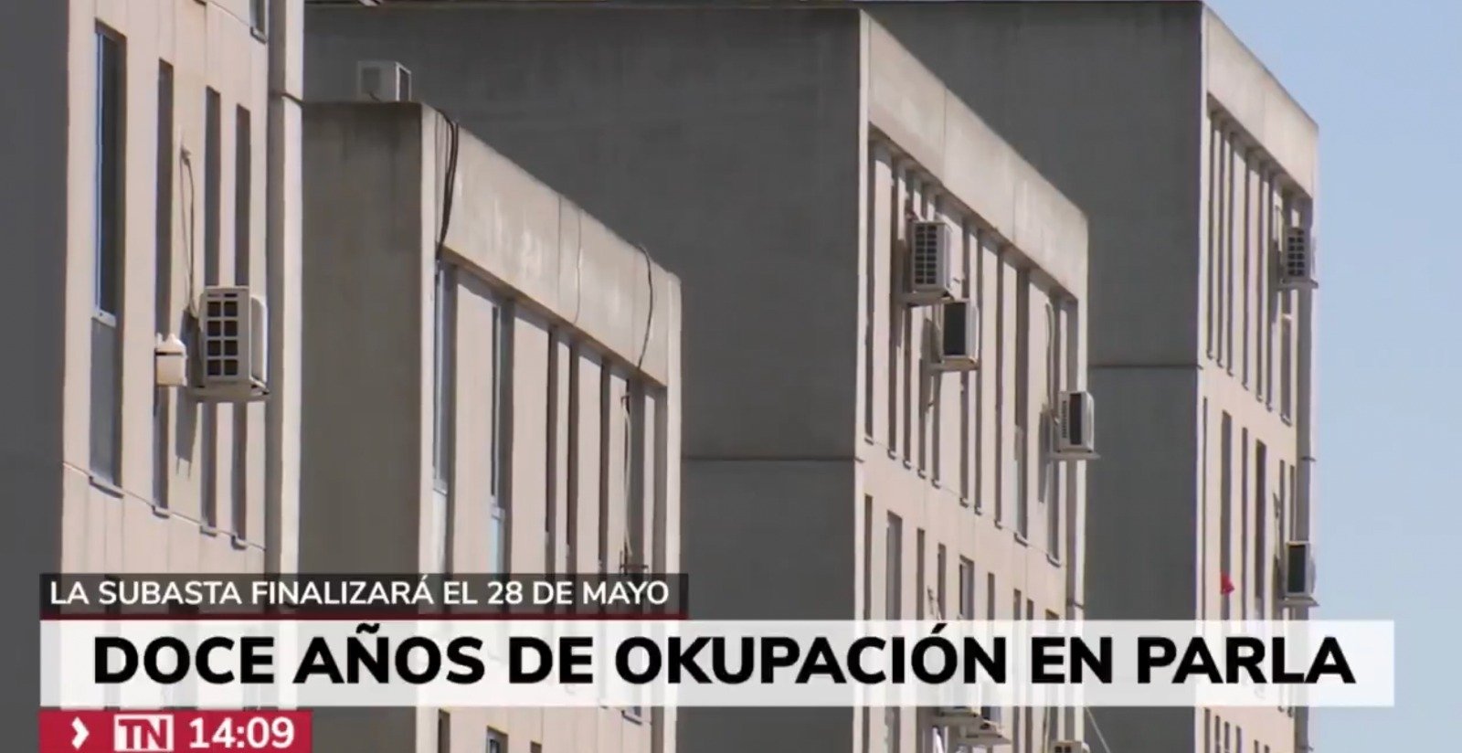 En Parla, un macroedificio conocido como Cañada Real Vertical y situado en la calle Toledo 15, ya está en venta
