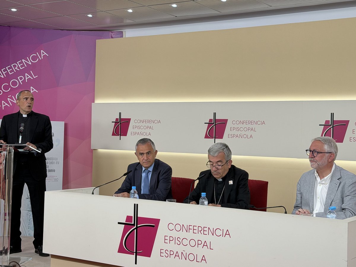 En la sede de la Conferencia Episcopal Española se ha celebrado una rueda de prensa para analizar y valorar la reciente visita del Papa León XIV a España