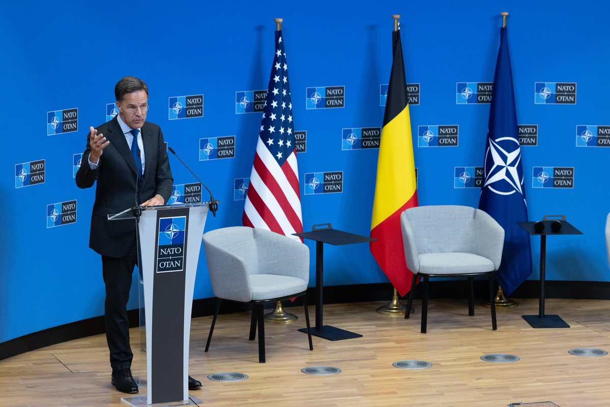 El secretario general de la OTAN, Mark Rutte
