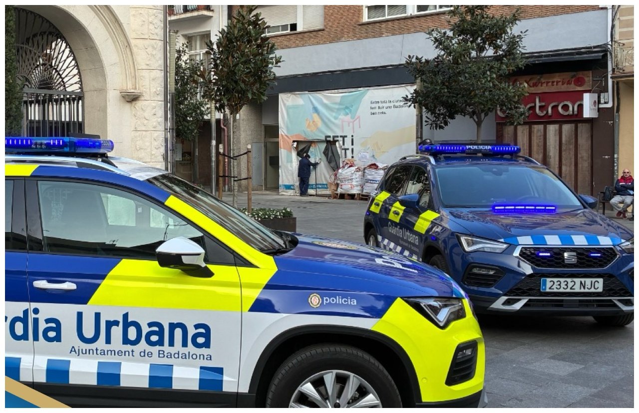 Tras una persecución, ha sido detenido el responsable, por la Guardia Urbana del municipio