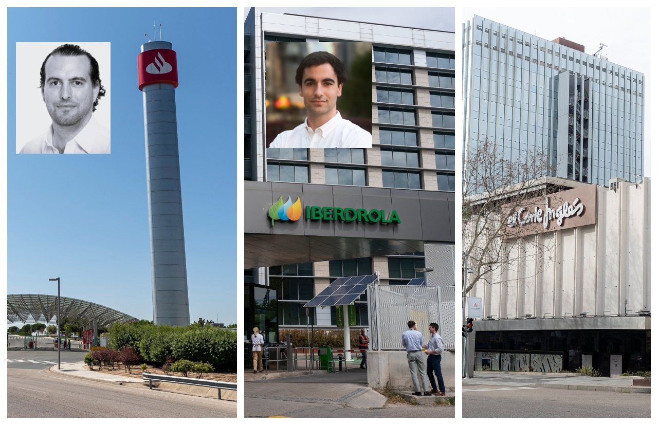 Felipe Morenés, Pablo Sánchez-Galán y Pelayo Álvarez-Valdés se preparan para ser los futuros presidentes de Santander, Iberdrola y El Corte Inglés. España sigue apostando por las dinastías empresariales