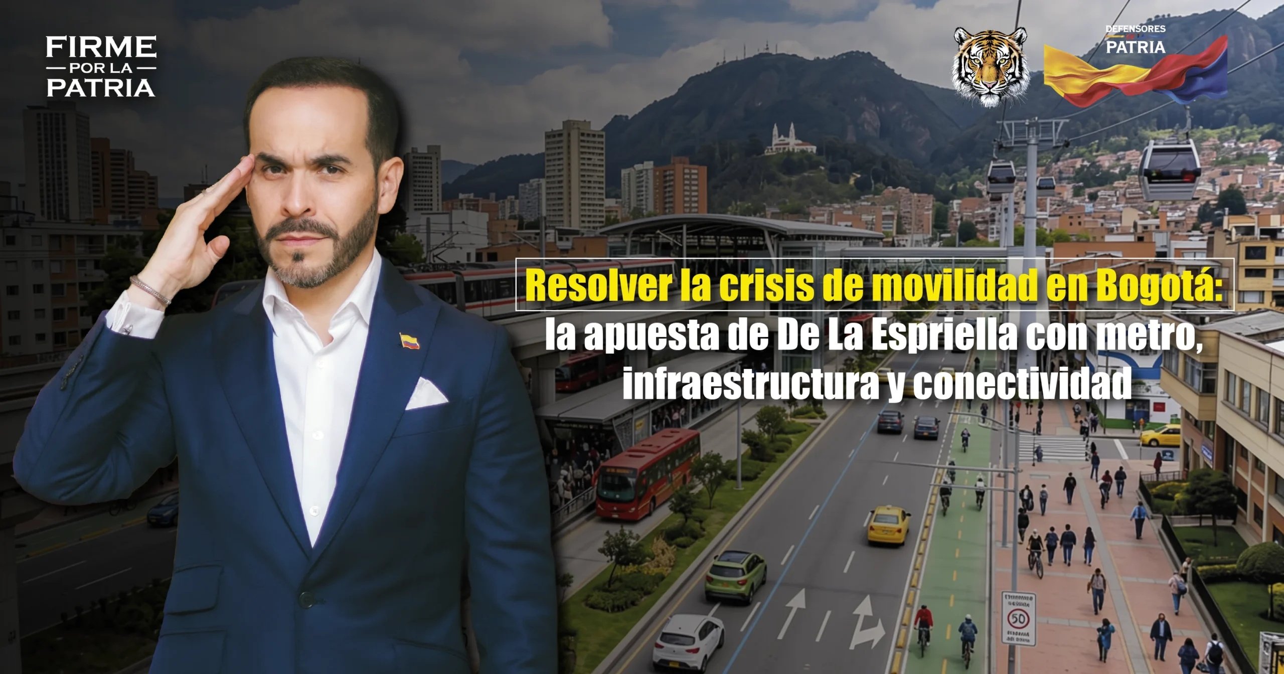 A De la Espriella le han apoyado el presidente de EEUU Donald Trump y el de Argentina, Javier Milei