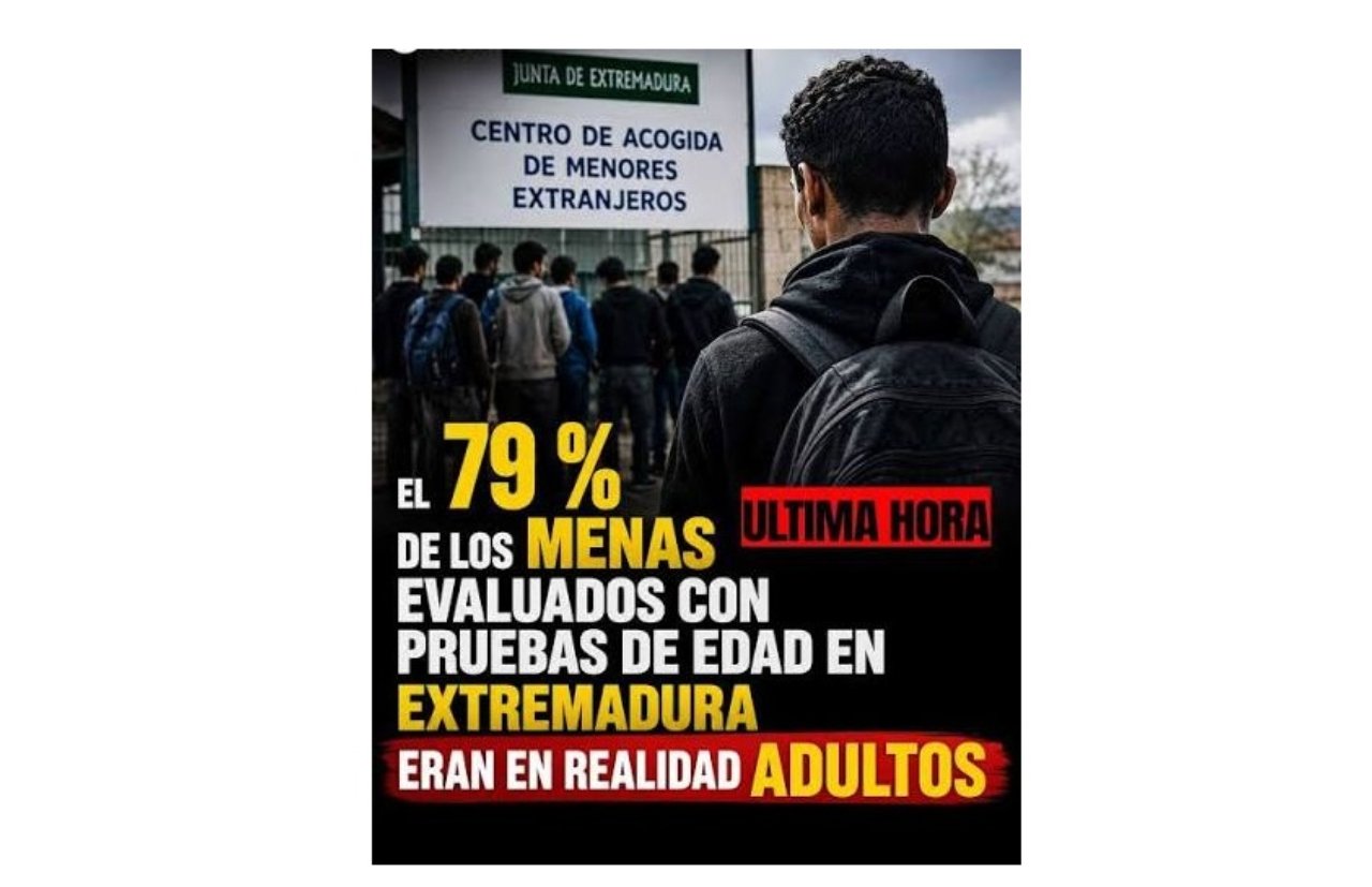 El 79% de los menas llegados a la comunidad autónoma... no son menas