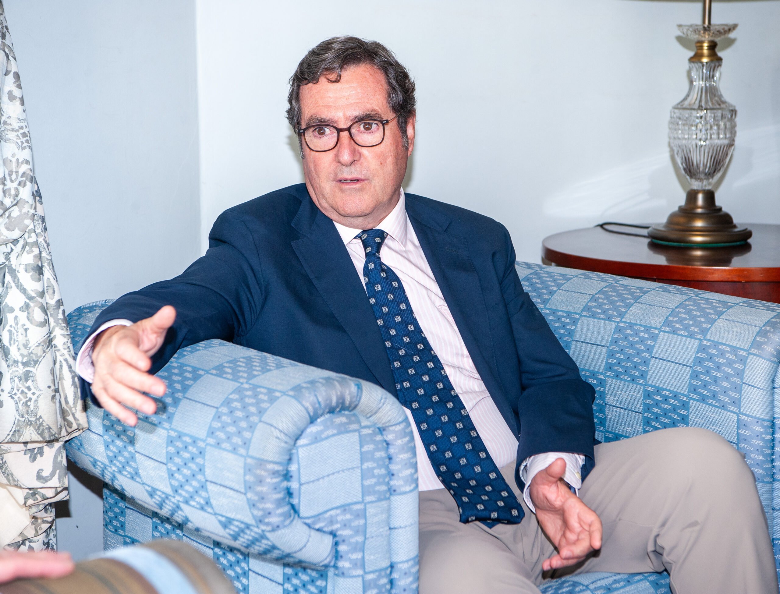 Antonio Garamendi, presidente de la CEOE
