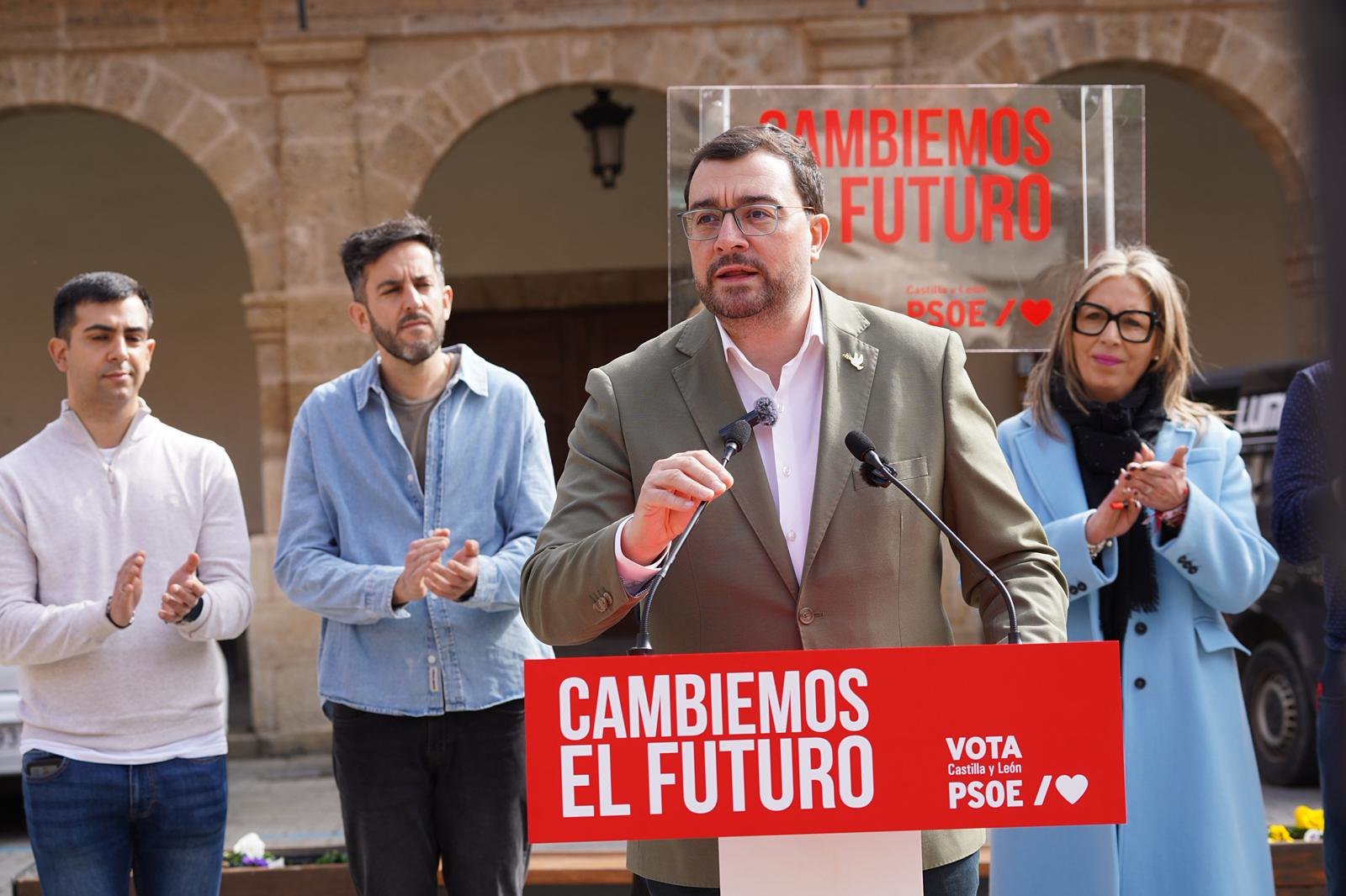 Adrián Barbón, actual presidente de Asturias