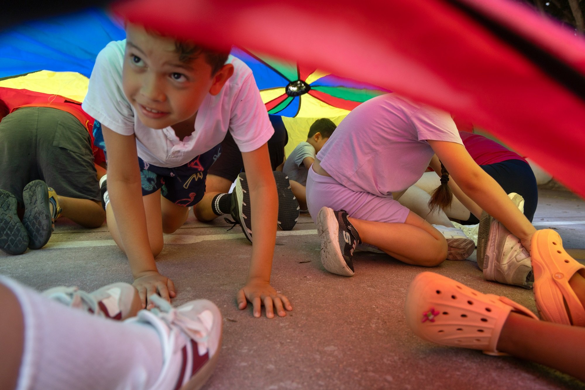 Niños y niñas en una actividad de ocio educativo organizada por CaixaProinfancia / Foto: Fundación ”la Caixa” Niños y niñas en una actividad de ocio educativo organizada por CaixaProinfancia / Foto: Fundación ”la Caixa”