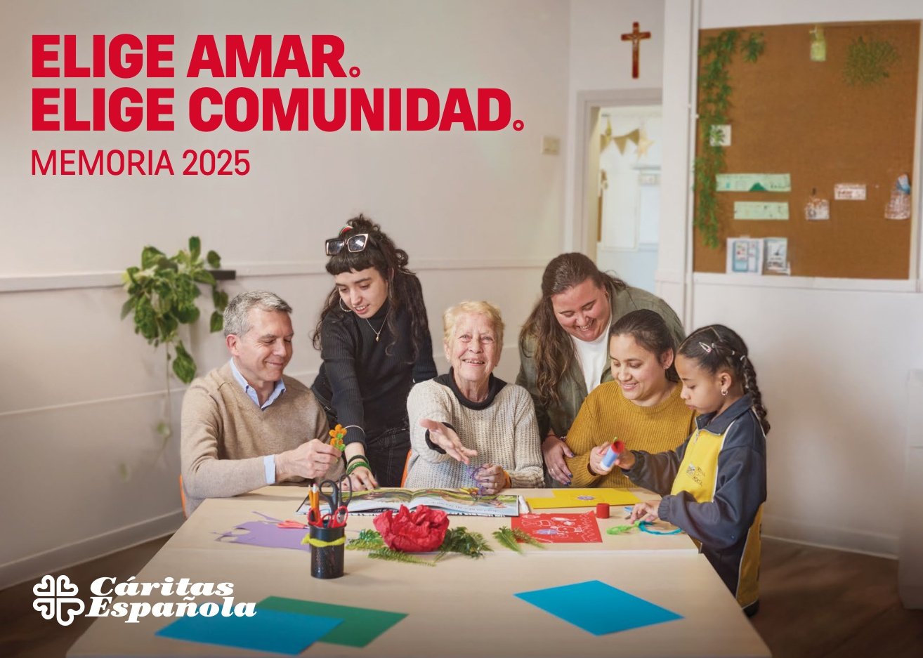 Cáritas presentó su memoria de 2025