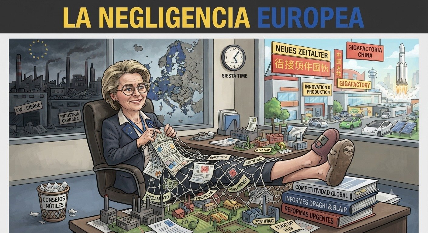 Europa hiper-regulada, hiper-esterilizada e hiper-islamizada cada vez más aislada y fragmentada que nunca para placer y disfrute de China, EEUU y Rusia 