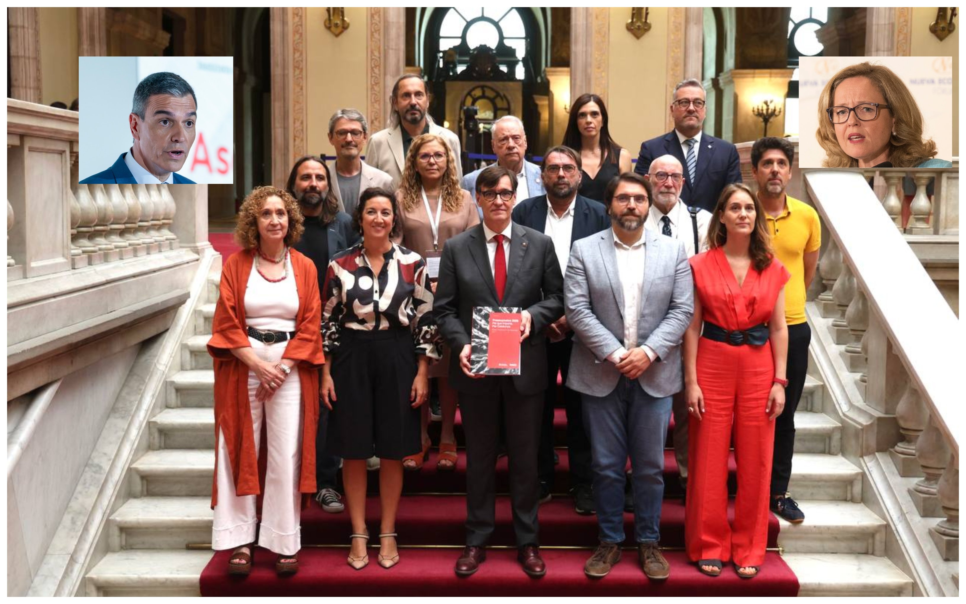 Salvador Illa aprueba los presupuestos catalanes. El presidente de la Generalitat se posiciona como el mejor sustituto de Pedro Sánchez para candidato del PSOE a la Presidencia del Gobierno. Bueno, y Nadia Calviño, que quiere volver a España