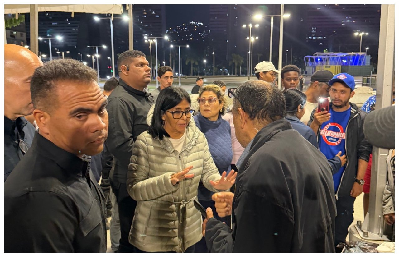 La popularidad de Delcy cae casi un 64% tras los terremotos y gran parte de la población pide nuevas elecciones