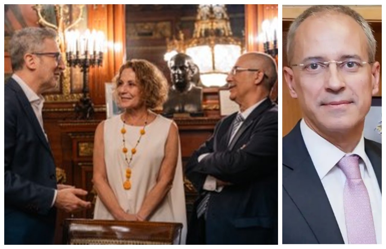 l ministro de Hacienda, Arcadi España, se reúne con el nuevo director de la Agencia Tributaria, Antonio Ansón, y su antecesora en el cargo, Soledad Fernández Doctor. A la derecha, el secretario de Estado de Hacienda, Jesús Gascón