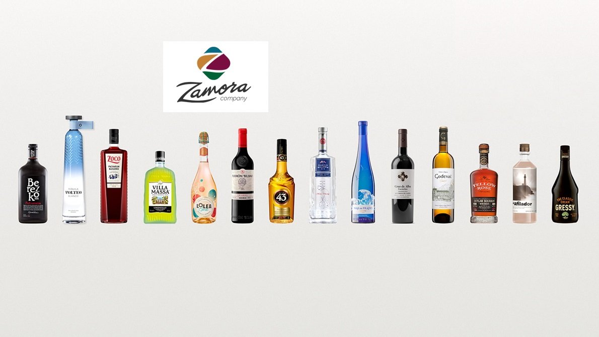 Licor 43, Ramón Bilbao, Mar de Frades, Villa Massa y Martin Miller’s Gin, están entre las marcas de vinos y espirituosos que distribuye Zamora Company