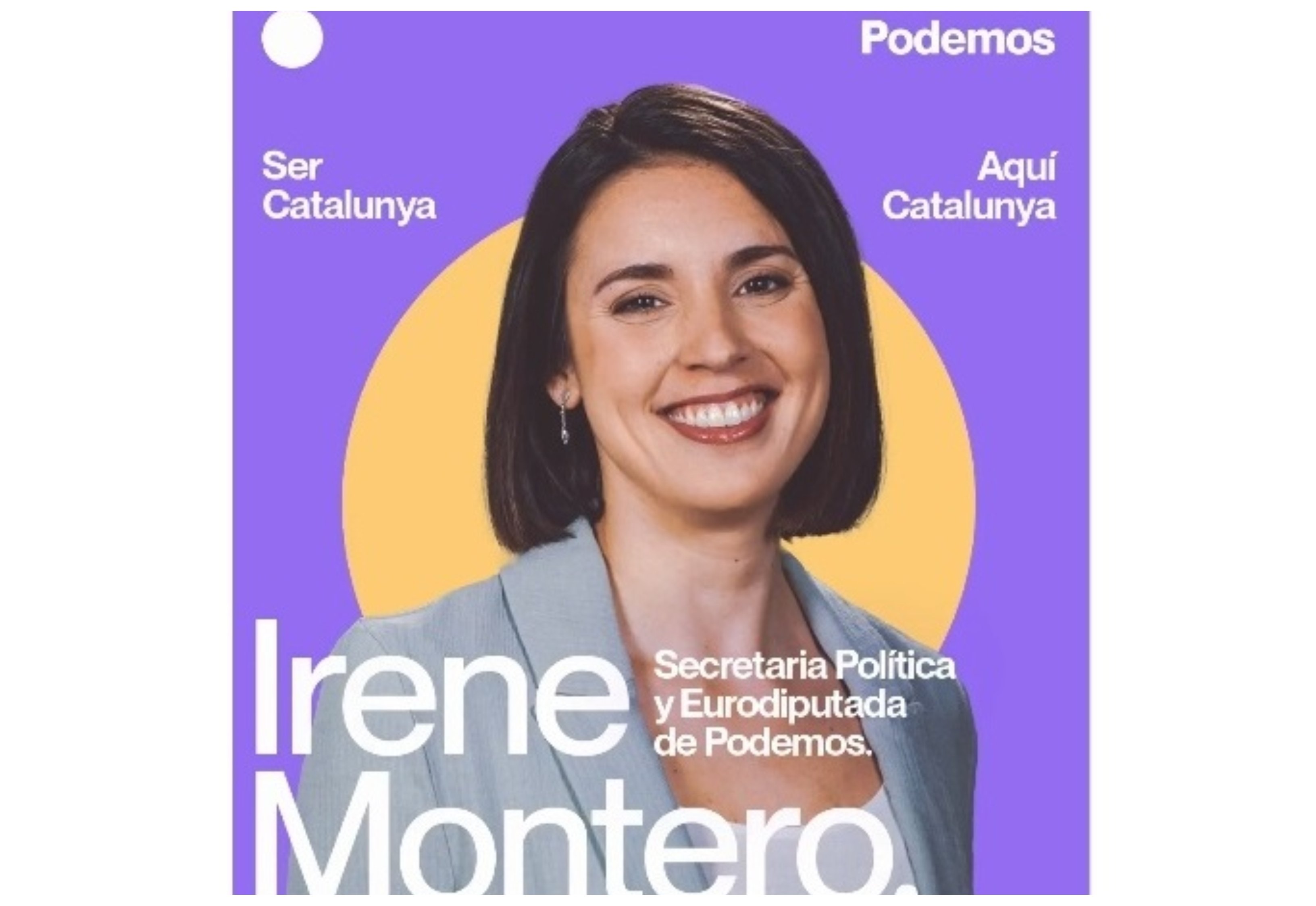 Irene Montero no es de las que entonan el mea culpan, ¡nooo!, ella es inasequible al arrepentimiento