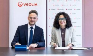 Firma convenio alianza Veolia Cruz Roja