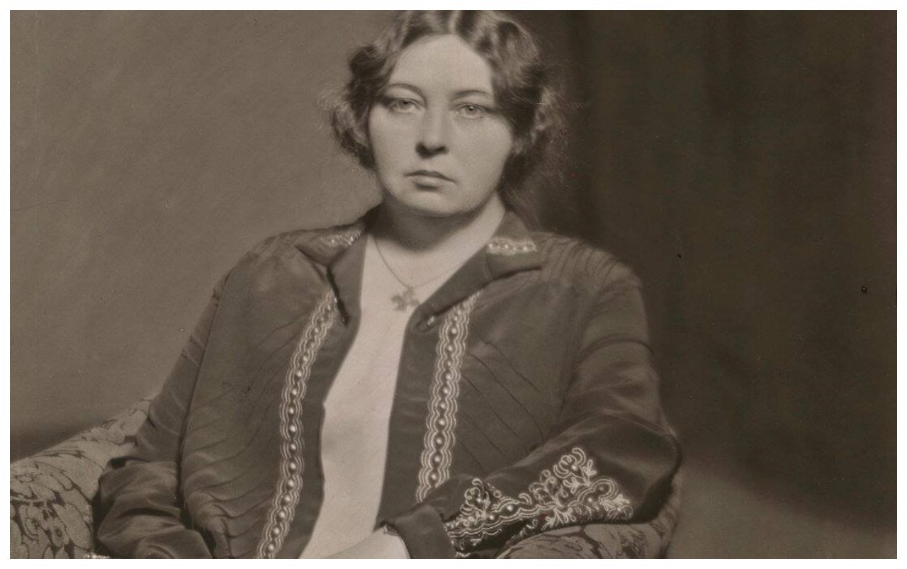 Retrato de la novelista Sigrid Undset por Aage Remfeldt. Undset recibió el Premio Nobel de Literatura en 1928