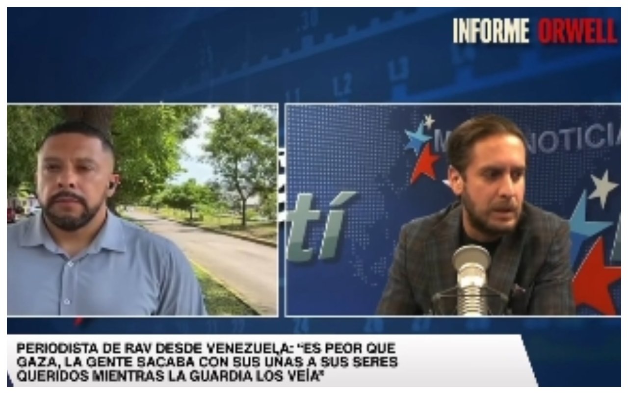 Venezuela. “Es peor que Gaza, la gente sacaba con sus uñas a sus seres queridos mientras la guardia los veía”