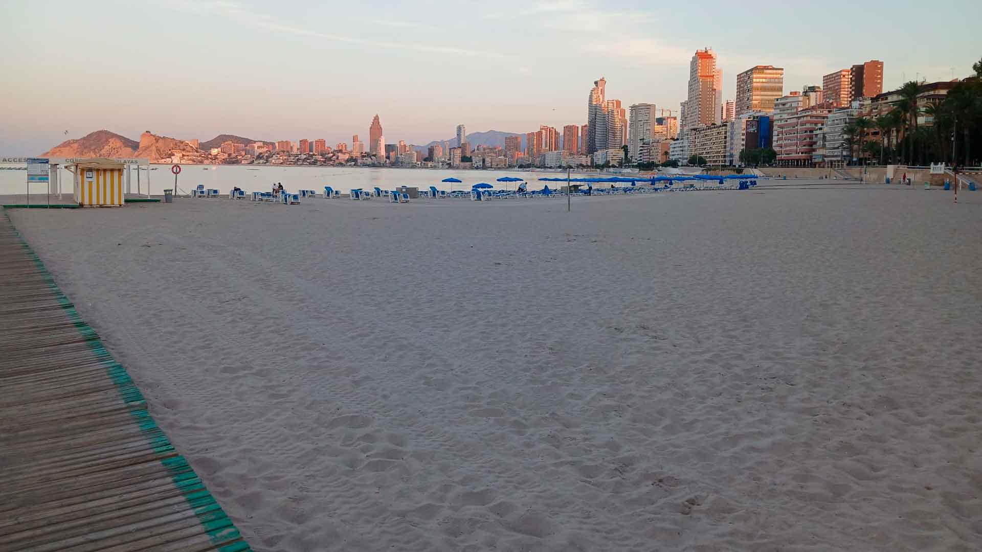 Las playas de Benidorm siguen siendo uno de los destinos elegidos de los turistas extranjeros