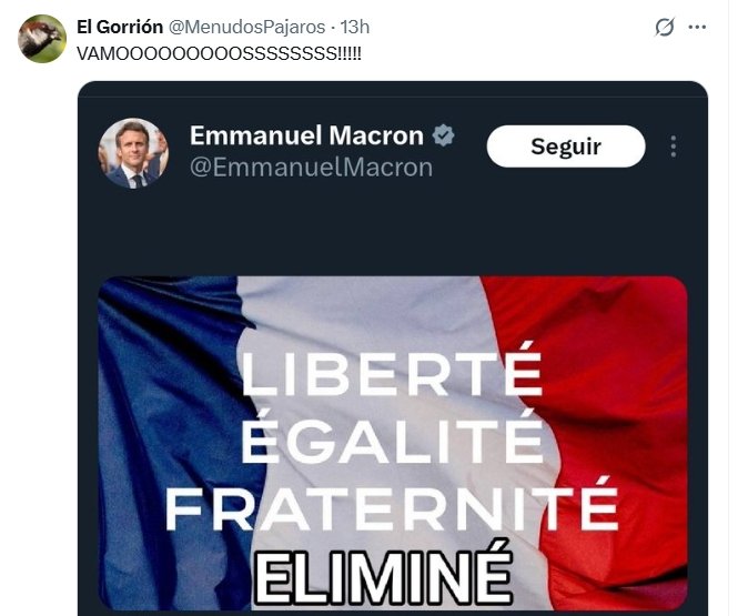 eliminé eliminé