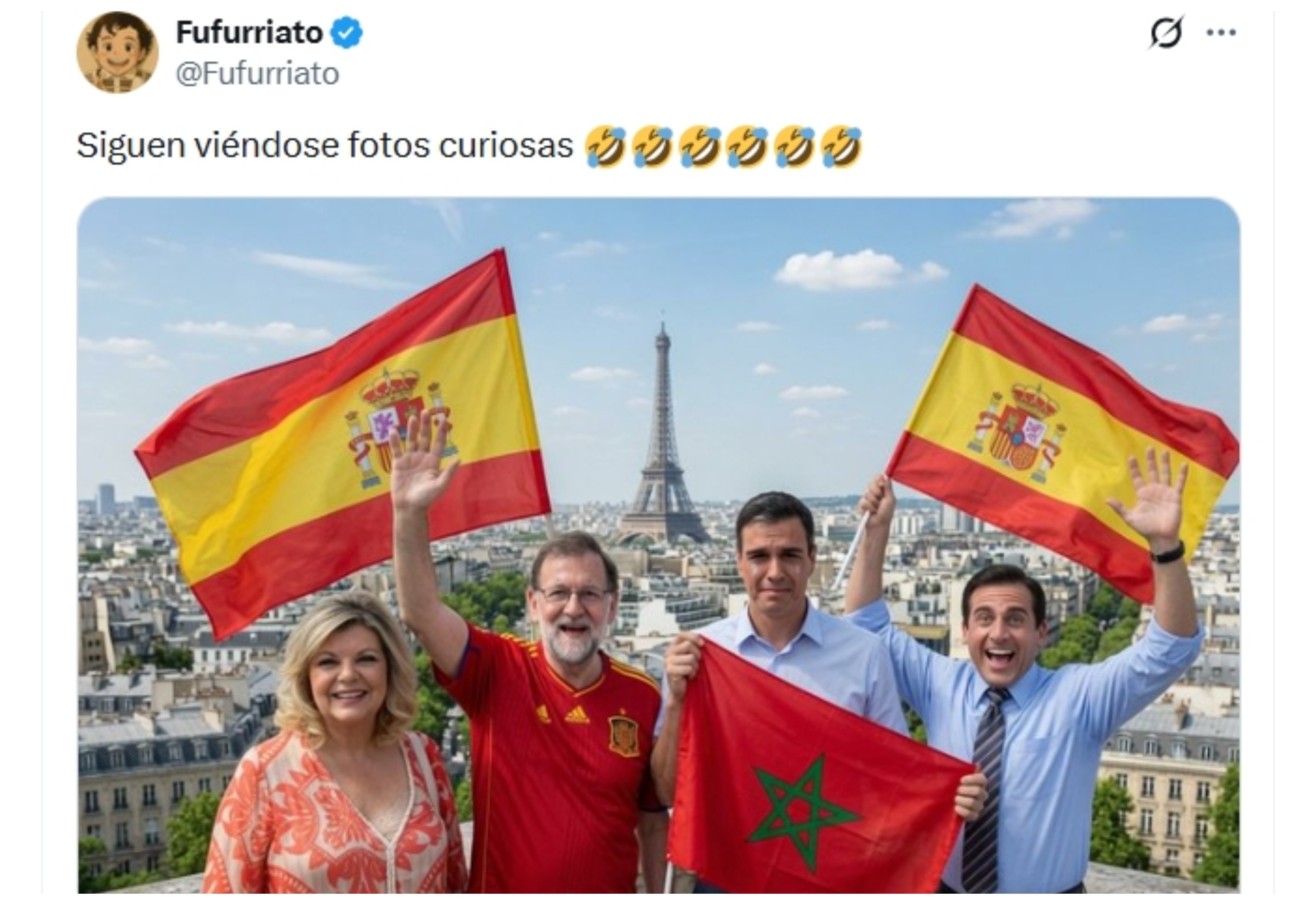 Pedro se equivocó de bandera... o no