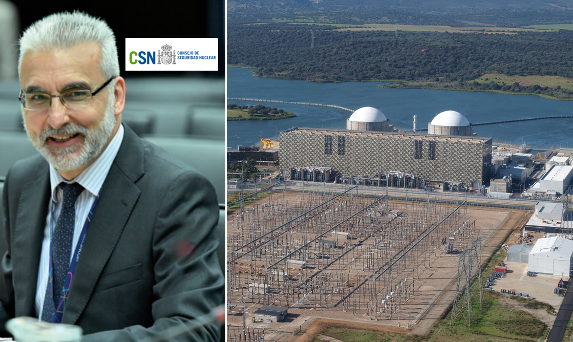 El Consejo de Seguridad Nuclear (CSN) que preside Juan Carlos Lentijo aprueba un informe favorable a la prórroga de la central nuclear de Almaraz hasta 2030