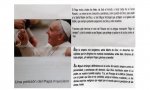 Una petición del Papa Francisco