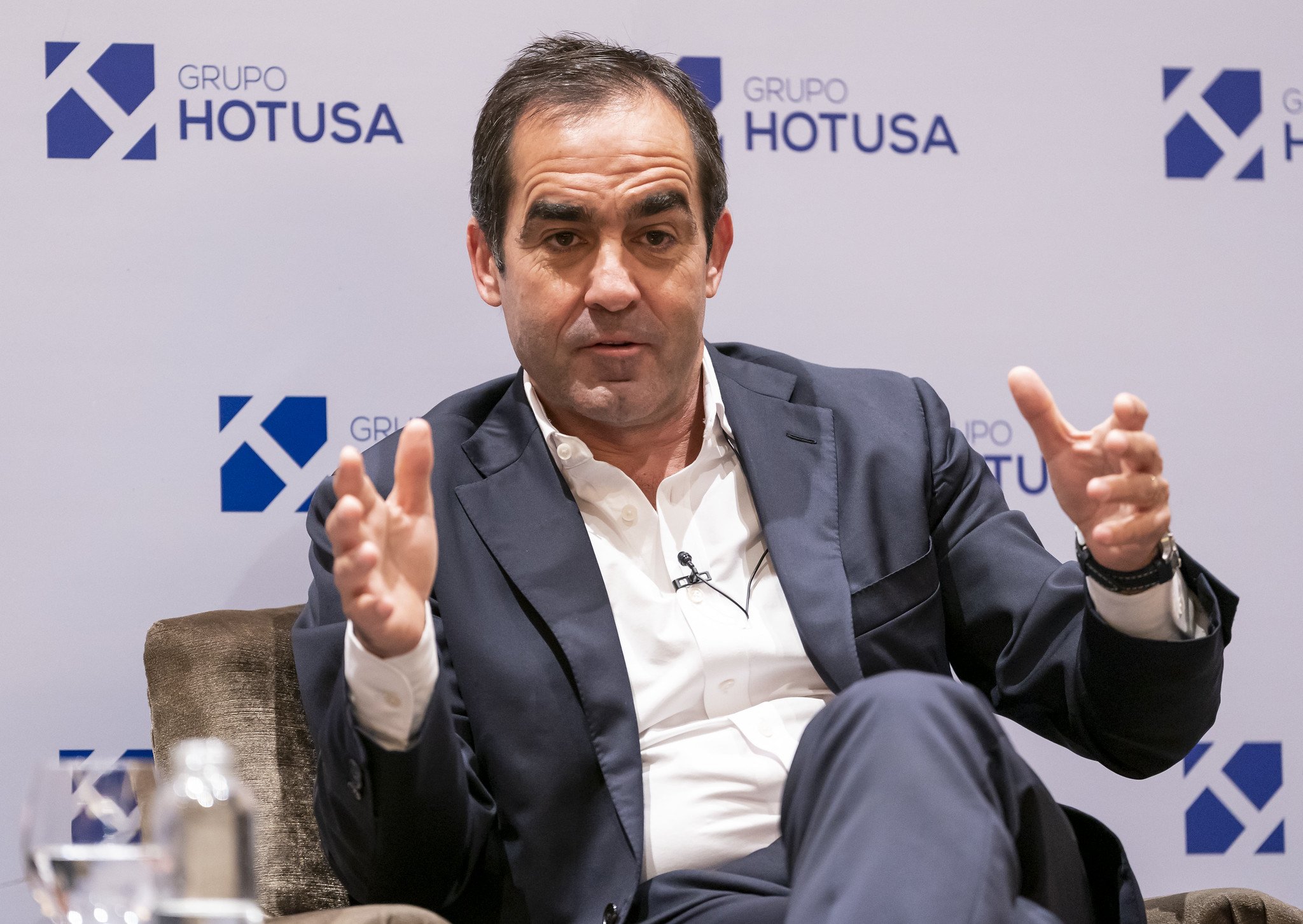 Carlos Muñoz es cofundador y CEO de Volotea, pero aún no logra sacarla de pérdidas / Foto: Pablo Moreno