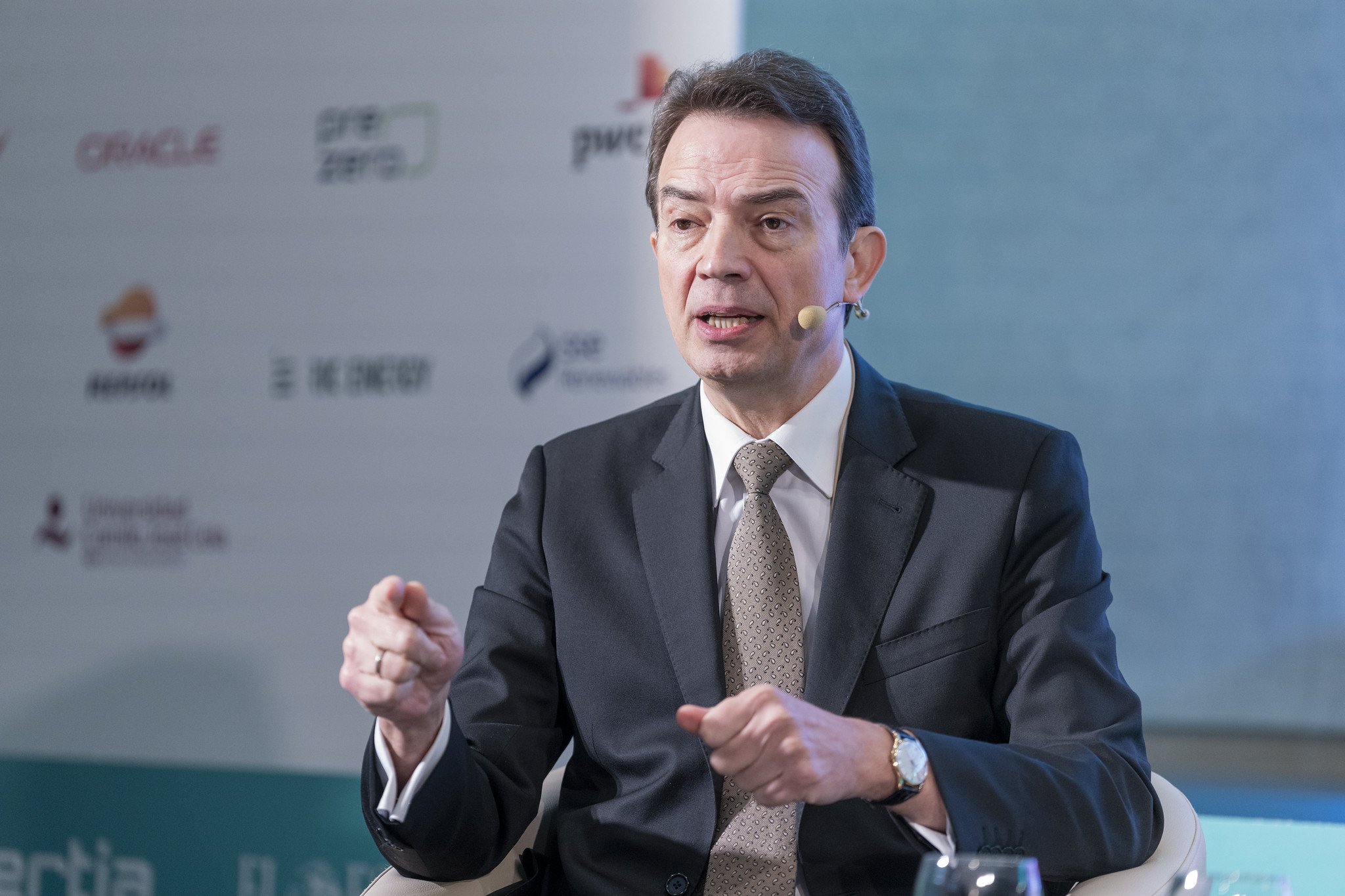 Arturo Gonzalo está obsesionado con el ruinoso transporte del hidrógeno verde, pero mantiene el crecimiento en la apuesta por el gas, ¿por qué será? / Foto: Pablo Moreno