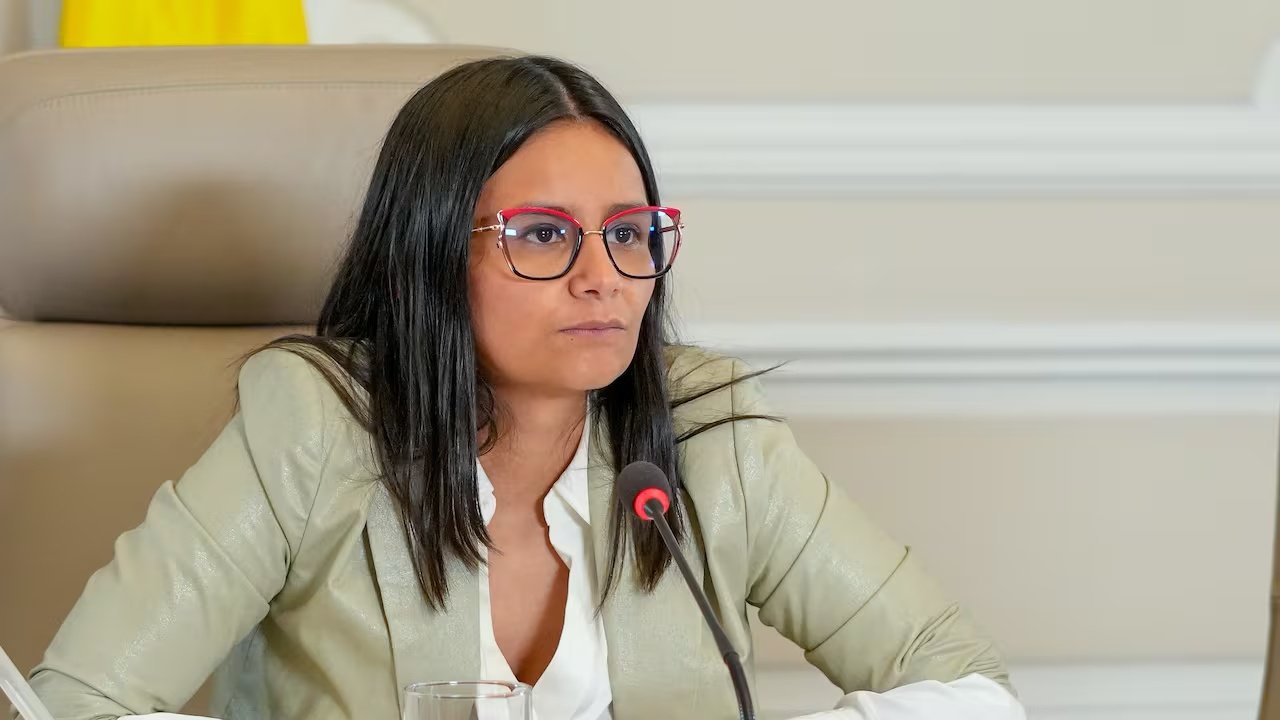La exsecretaria general de la Presidencia de Colombia, Angie Rodríguez