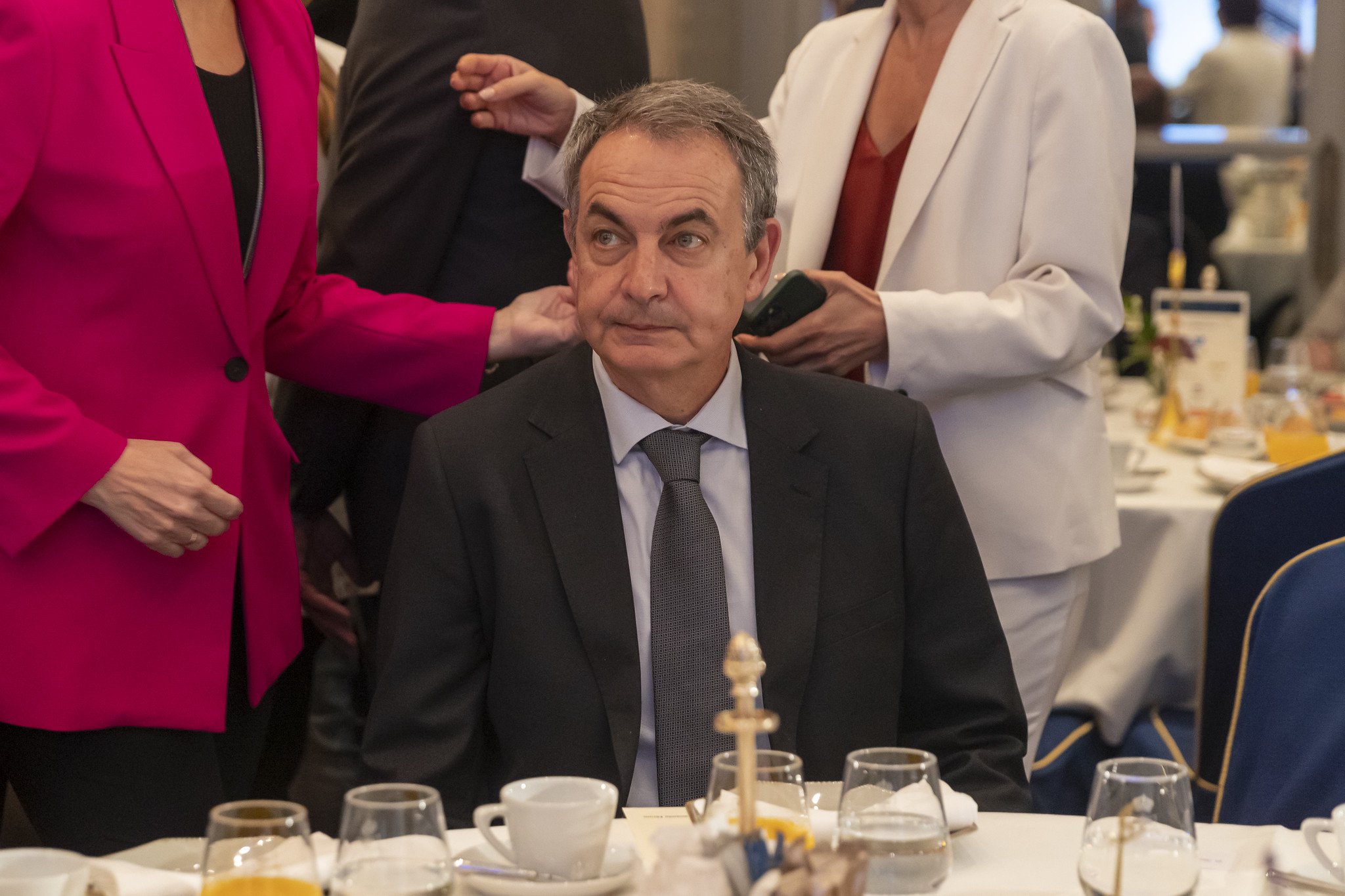El expresidente del Gobierno José Luis Rodríguez Zapatero, imputado en el caso Plus Ultra / Foto: Pablo Moreno