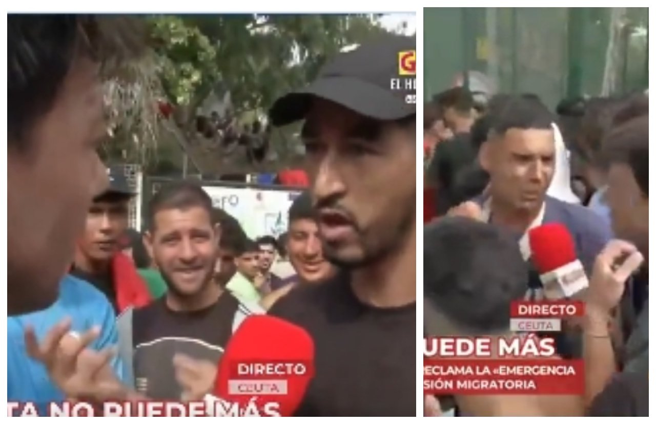 Dos casos de inmigrantes ilegales que han entrado en Ceuta