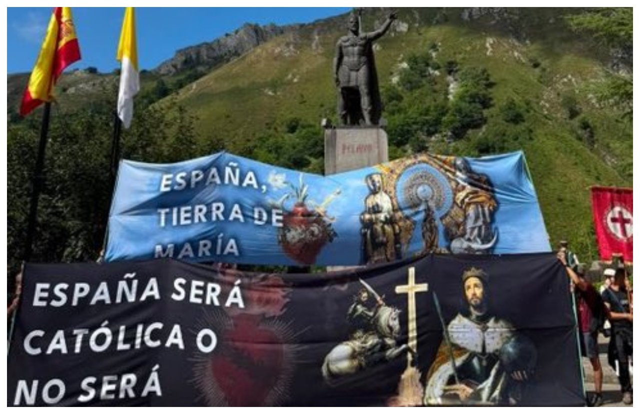 Cristo reina. España será siempre tierra de María Santísima