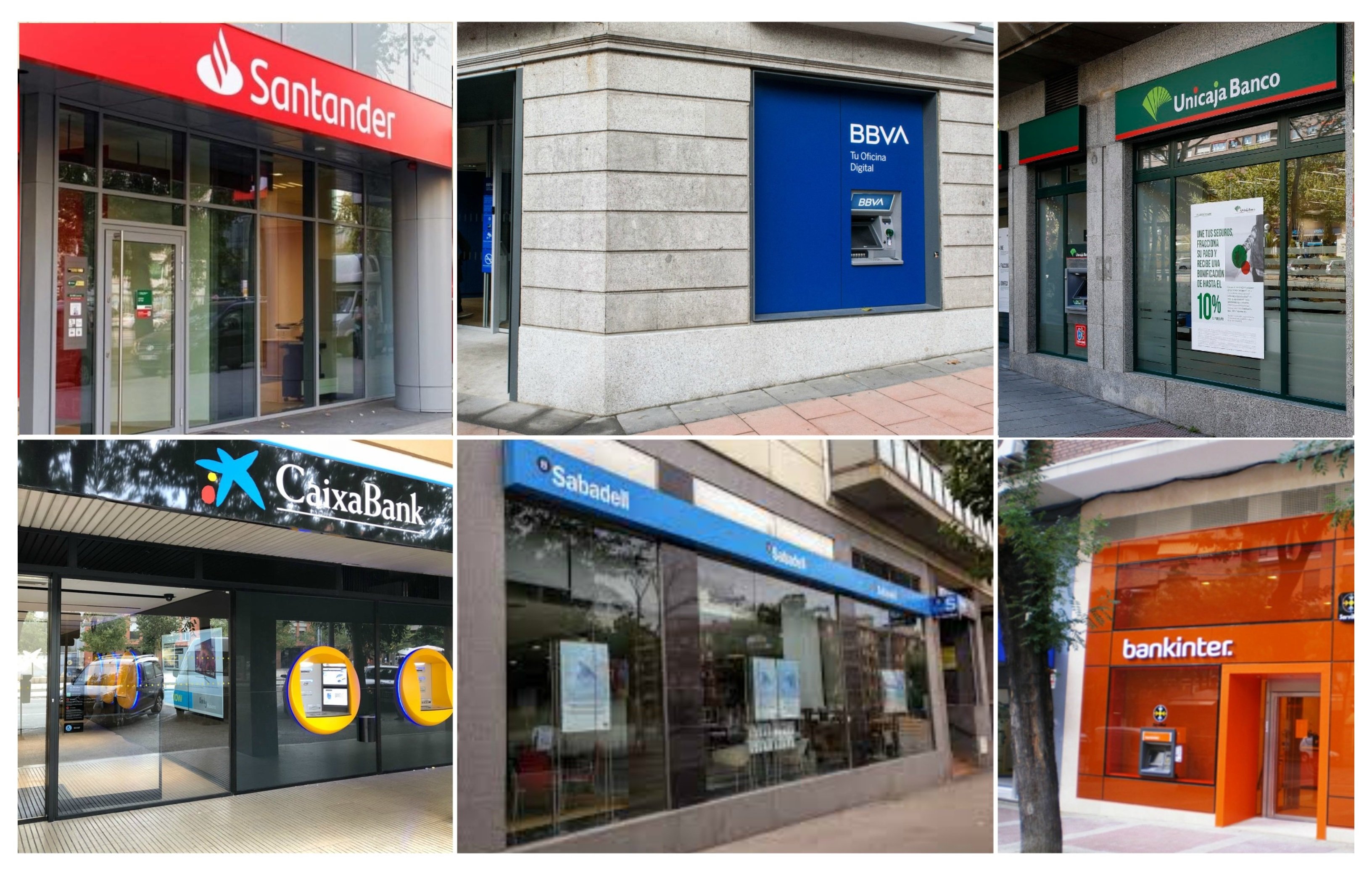 Los seis bancos del Ibex han ganado 20.164 millones de euros durante los seis primeros meses del año, un 18% más