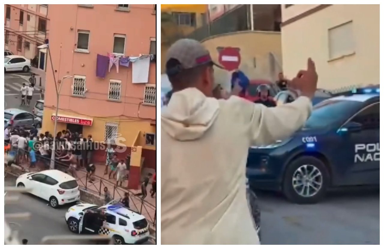 La 'nueva normalidad' de Ceuta: saqueos, okupaciones, reyertas... gracias a la invasión marroquí