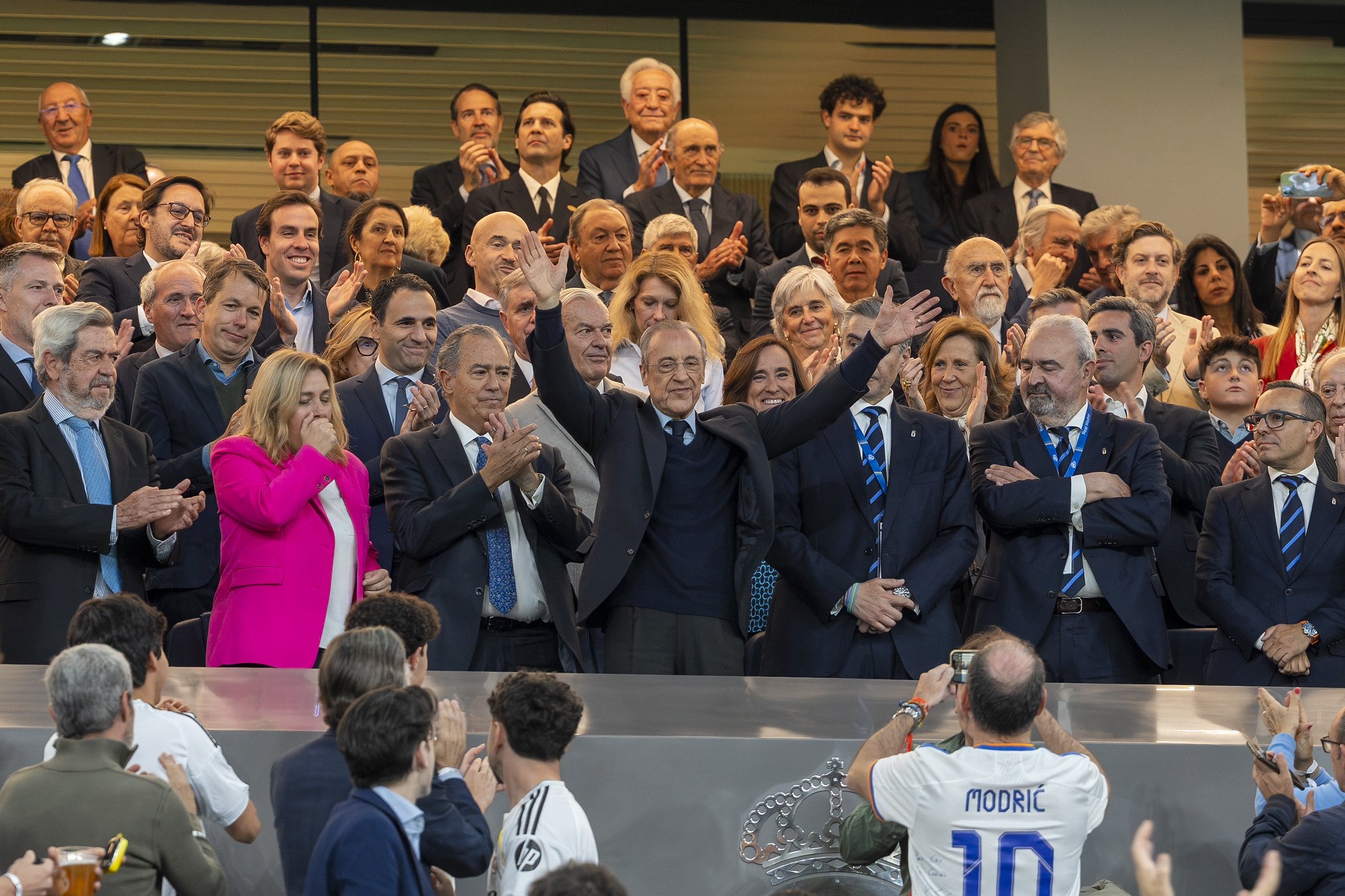 El presidente del Real Madrid ha sabido aprovechar el momento y, con esta adquisición, se mantiene como el principal accionista de ACS, con el 14,89% del capital, controlando 41.277.625 acciones / Foto: Pablo Moreno