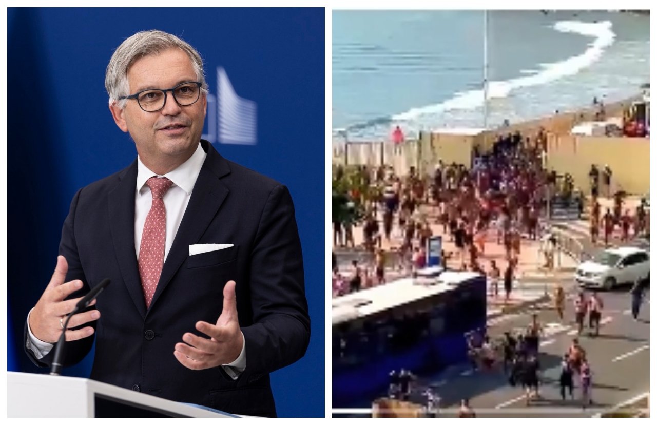 El comisario de Migraciones, el austriaco Marcus Brunner dice que todo está bien, que los invasores no han llegado a Viena, así que tranquilos