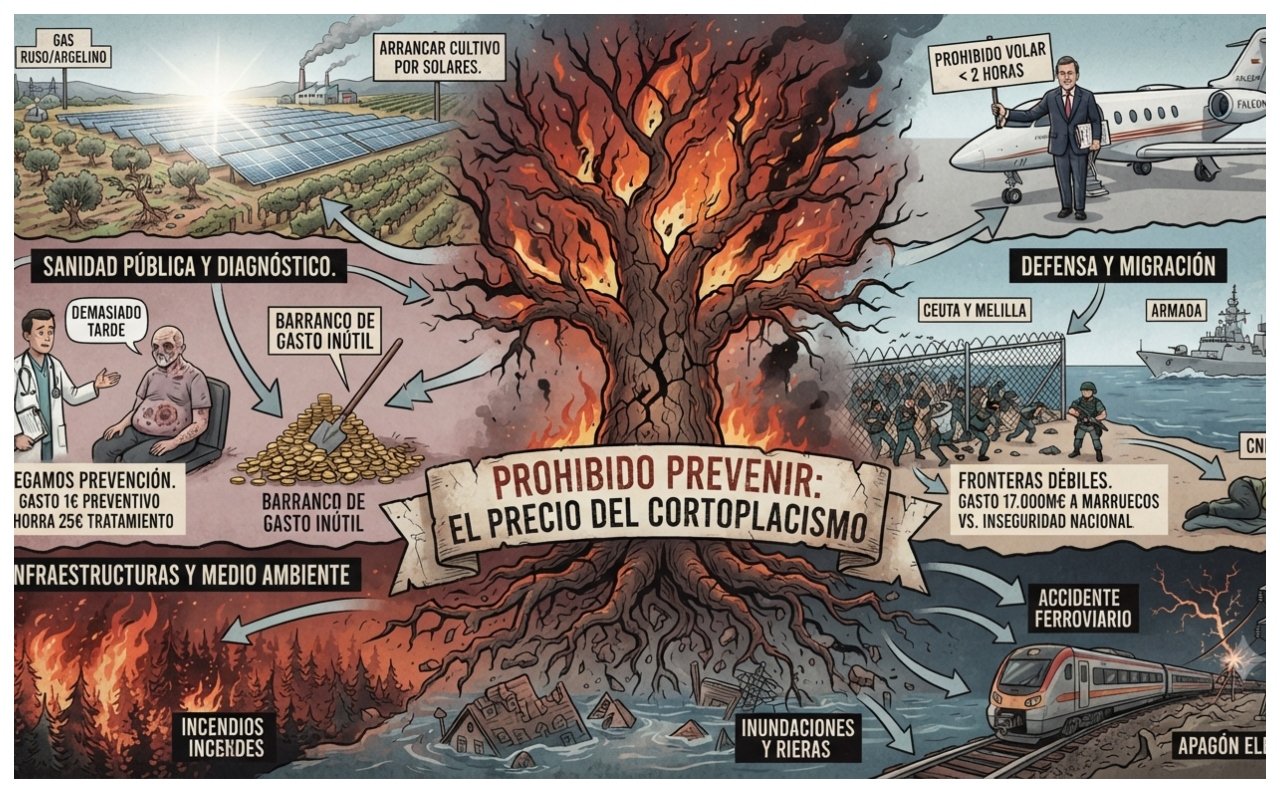 Prohibido prevenir, pero no derrochar dinero público