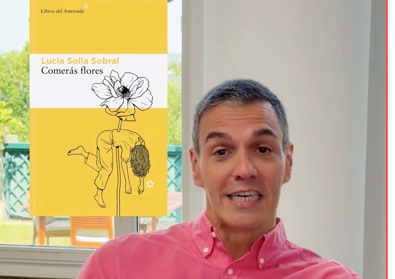 Pedro Sánchez ahora recomienda un libro