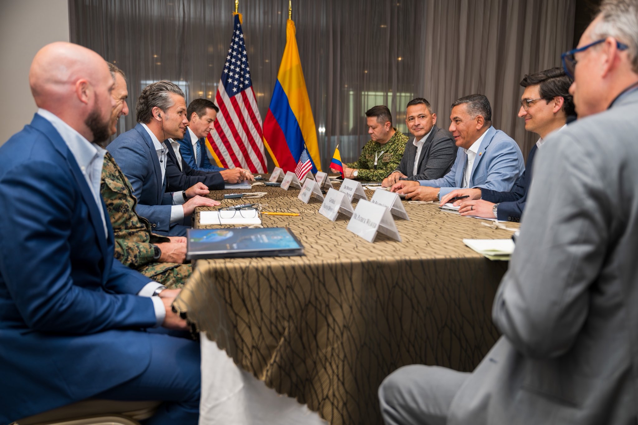 Reunión entre EEUU y Colombia para defender la seguridad en el país hispano