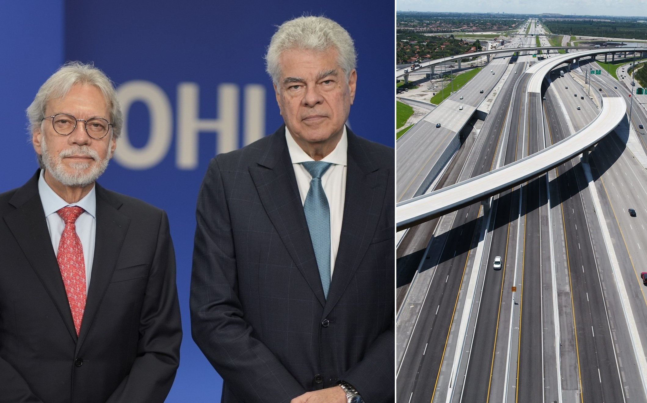 Luis Fernando Amodio, presidente ejecutivo de OHLA, y Julio Mauricio Amodio, vicepresidente ejecutivo, hablan una y otra vez del "mejor momento" del grupo