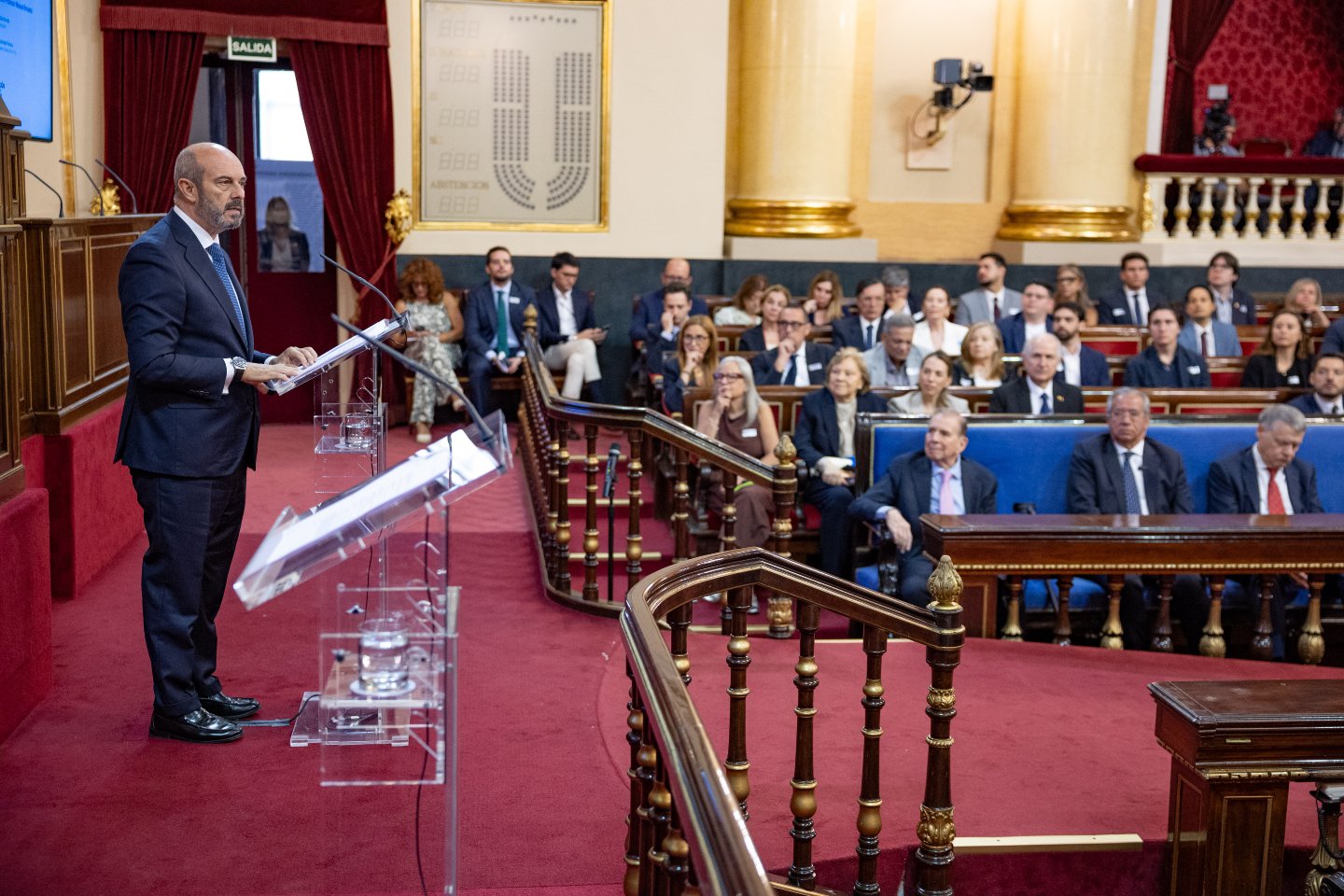El presidente del Senado Pedro Rollán (PP): "Los ceutíes tienen derecho a la normalidad"